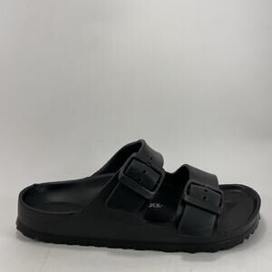 Birkenstock Arizona EVA Slide Sandals Womens Size 37 US Size 6-6.5 Black Narrow